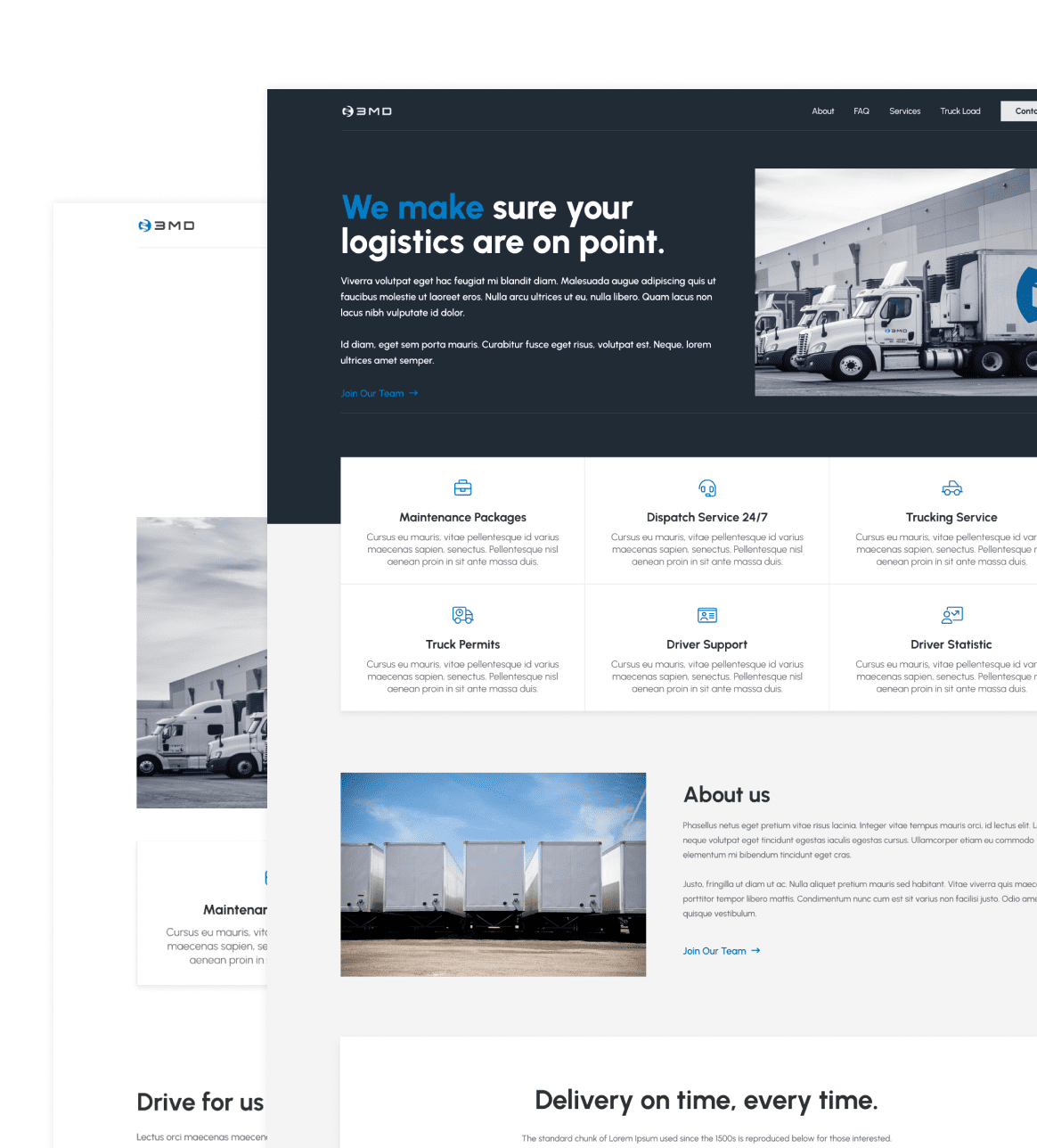 Trucking Website