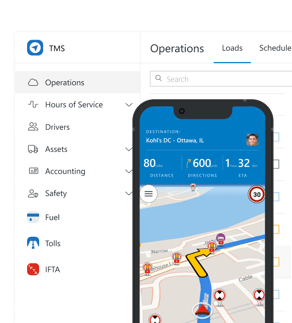 Trucking Management Software (Trucking TMS) screenshot.